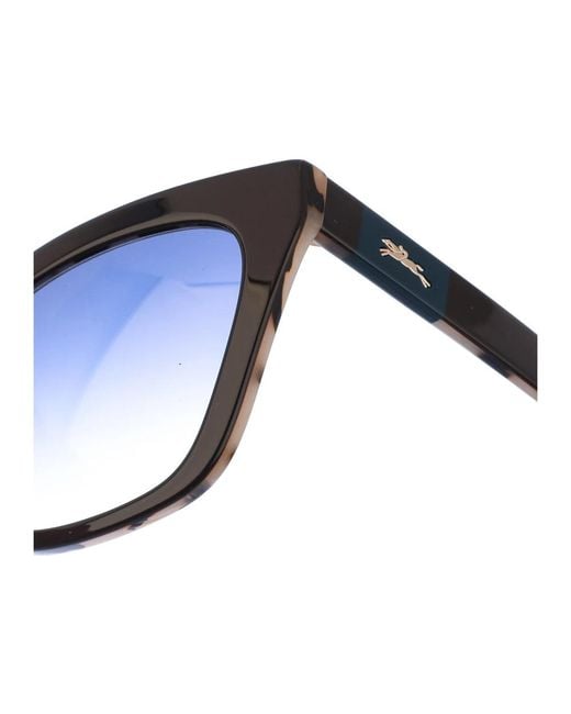 Longchamp Accessoires ,Veelkleurig ,Zonnebrillen in het Blue