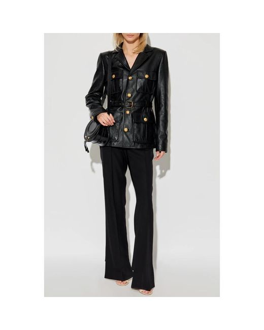 Chloé Wide Trousers in het Black