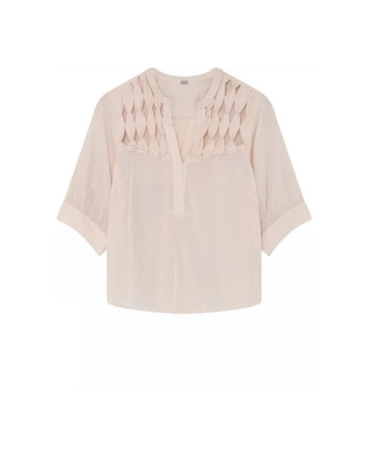 GUSTAV Natural Blouses