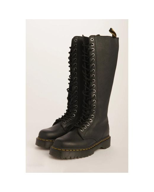 Dr. Martens Black Lace-Up Boots