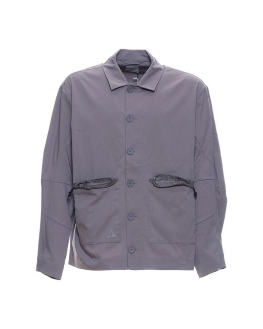 Roa Gray Light Jackets for men