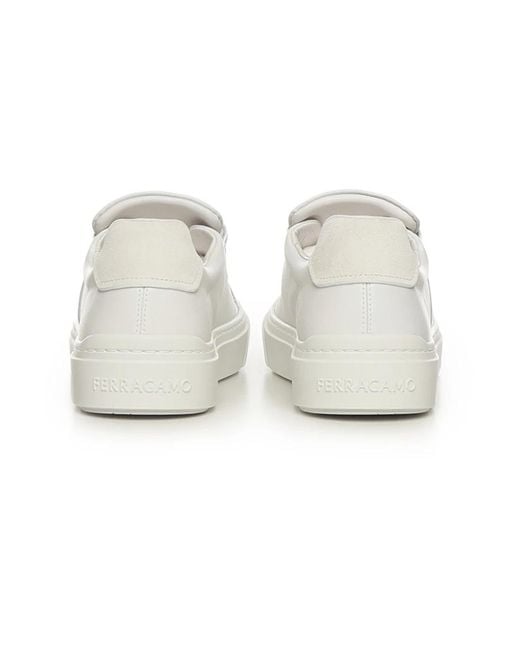 Ferragamo White Sneakers for men