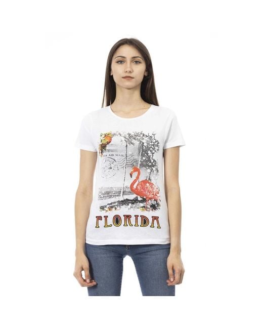 Trussardi White T-Shirts