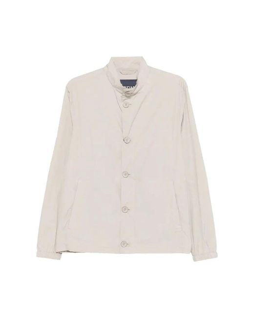 Herno White Light Jackets for men