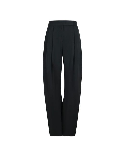 Wide Trousers The Attico de color Black