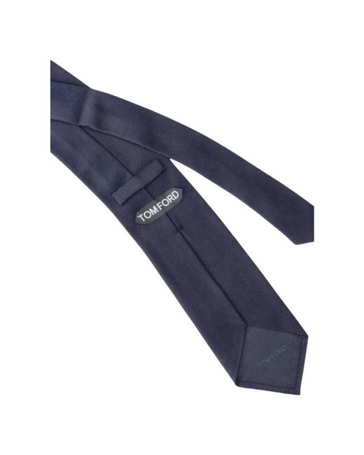 Ties Tom Ford de hombre de color Blue