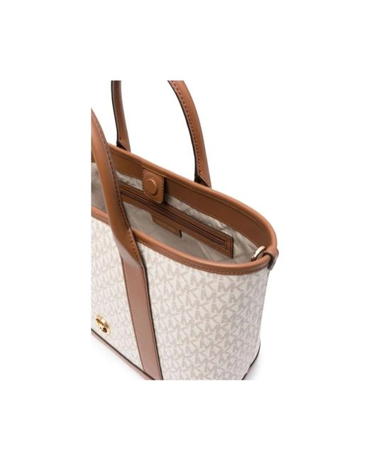Michael Kors Pink Beige casual clutch satchel,braune casual clutch satchel