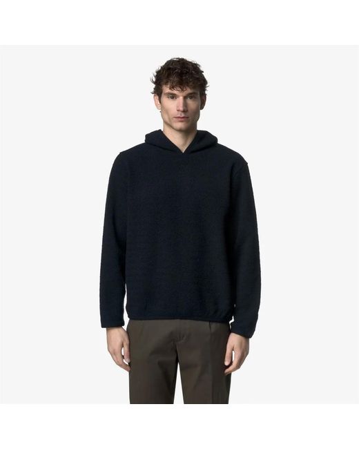 K-Way Hoodie in het Blue voor heren