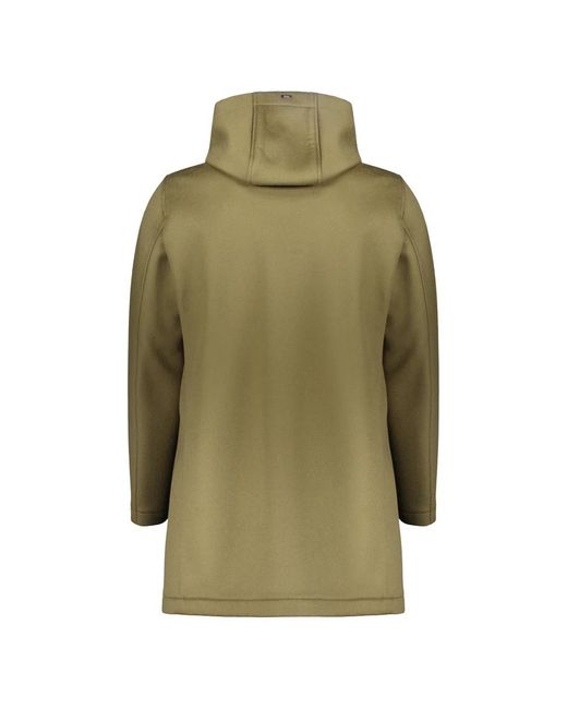 Single-Breasted Coats Herno de hombre de color Green