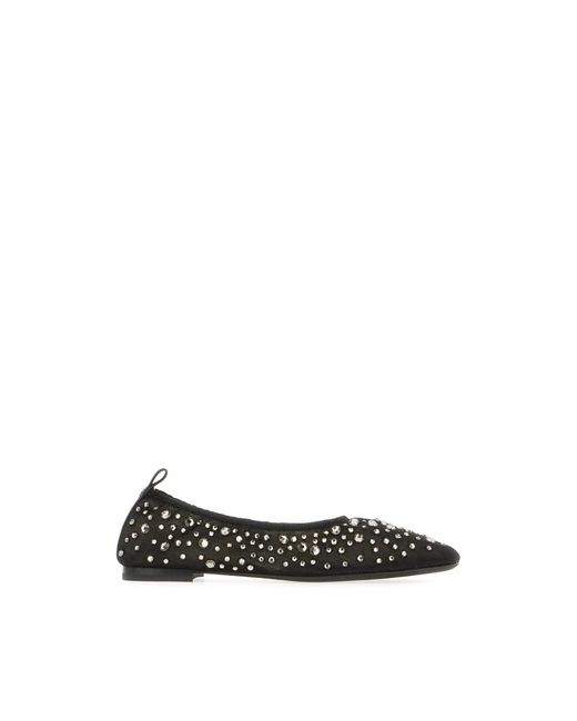 Tory Burch Black Ballerinas