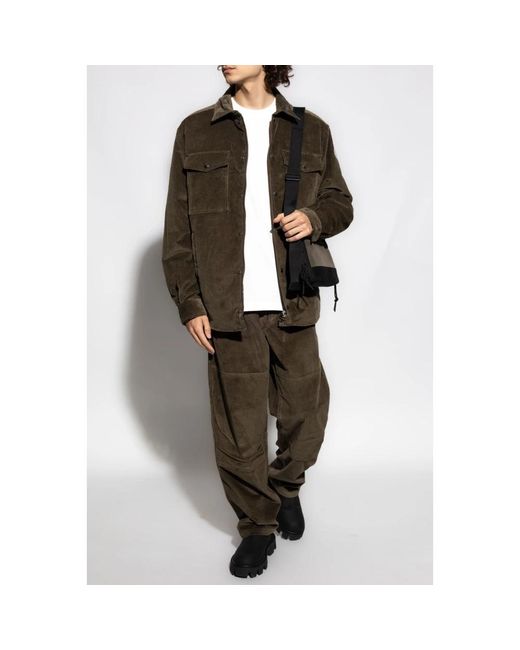 Moncler Black Straight Trousers for men