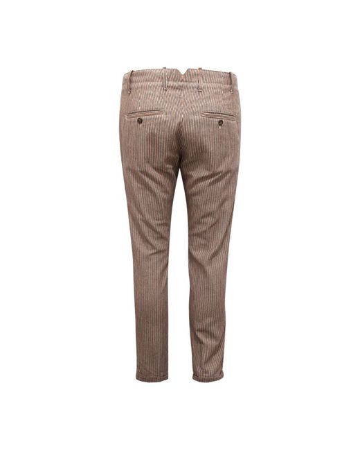 Officina 36 Gray Chinos for men