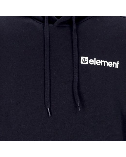 Element Hoodies & Sweatvesten ,Zwart ,Zwarte Hoodie Met Kangoeroezak in het Blue voor heren