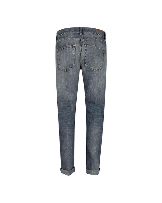 Dondup Blue Slim Fit Jeans for men