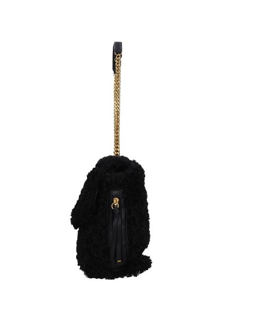 La Carrie Black Shoulder Bags
