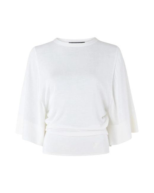 Jacquemus Mananco Knit Top in het White