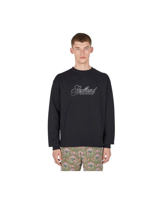 Soulland Black Sweatshirts for men