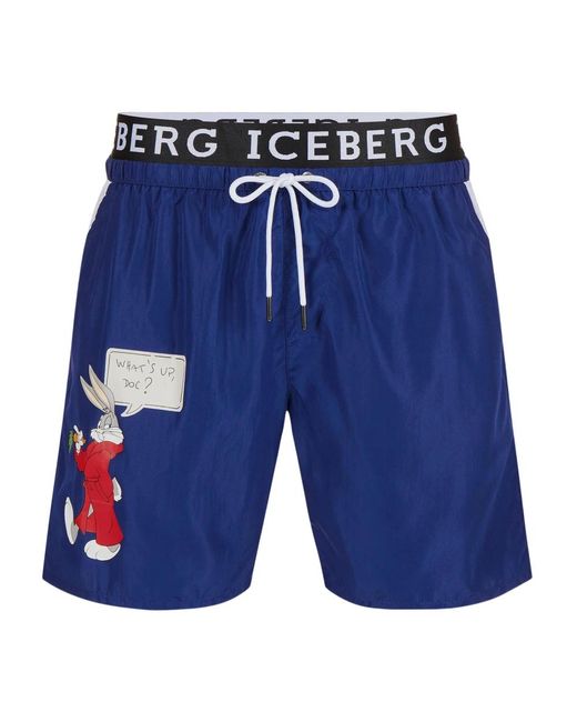 Iceberg Beachwear in het Blue voor heren