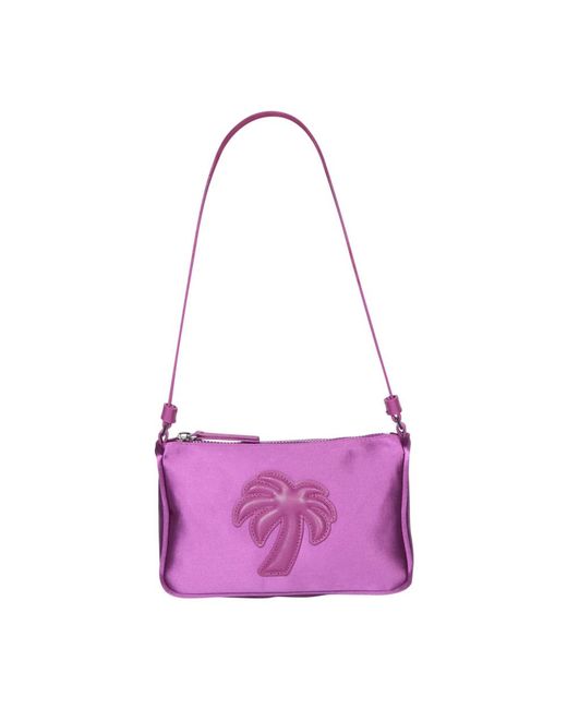 Palm Angels Purple Shoulder Bags