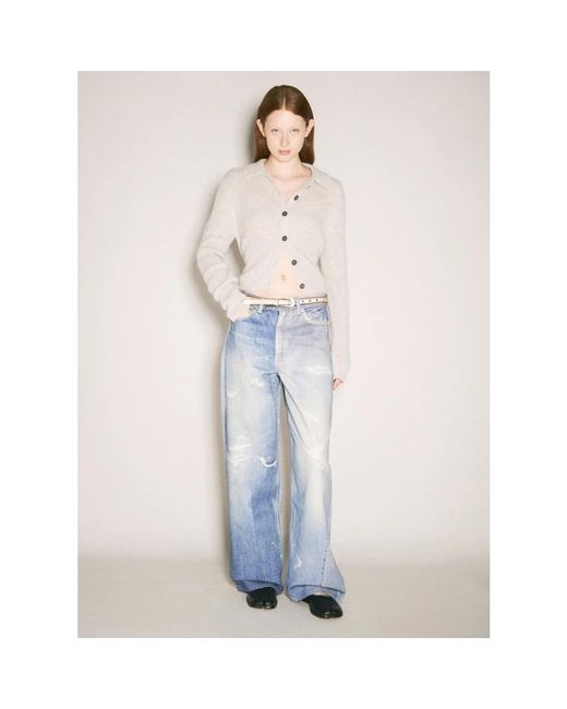 Our Legacy Blue Loose Fit Jeans