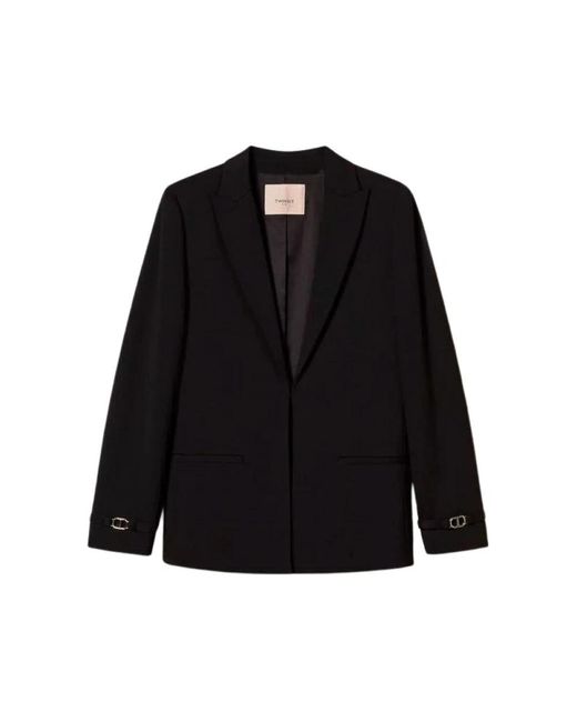 Twinset Black Blazers