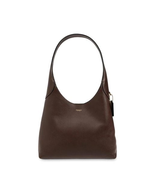 COACH Shoulder Bags in het Brown