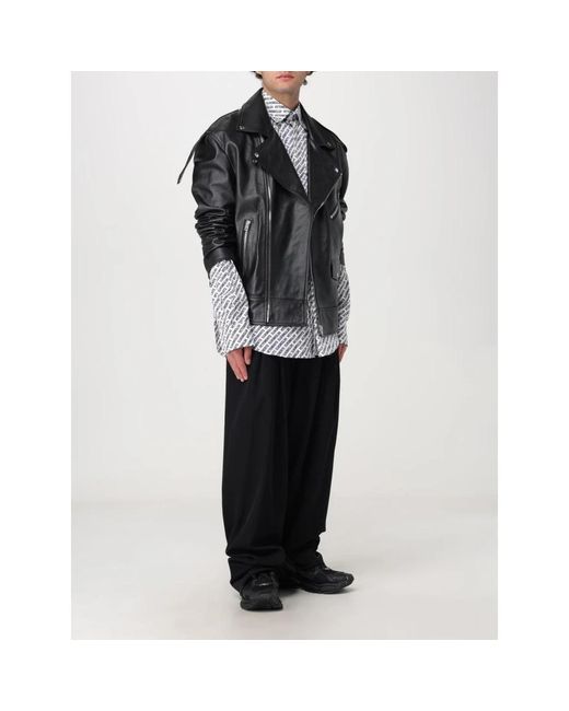 Leather Jackets Vetements pour homme en coloris Black