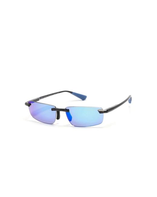 Maui Jim Blue Schwarze blaue sonnenbrille stilvoll alltagsgebrauch