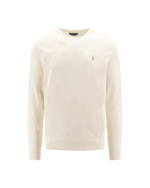 Knitwear > round-neck knitwear Ralph Lauren pour homme en coloris White