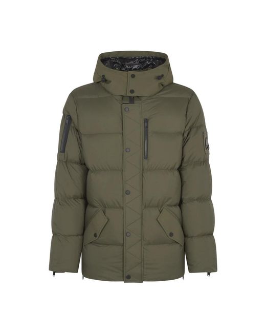 Moose Knuckles Jassen ,Groen ,Nylon Everest 3Q Winterjassen in het Green voor heren