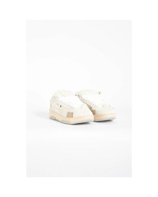Santha White Sneakers for men