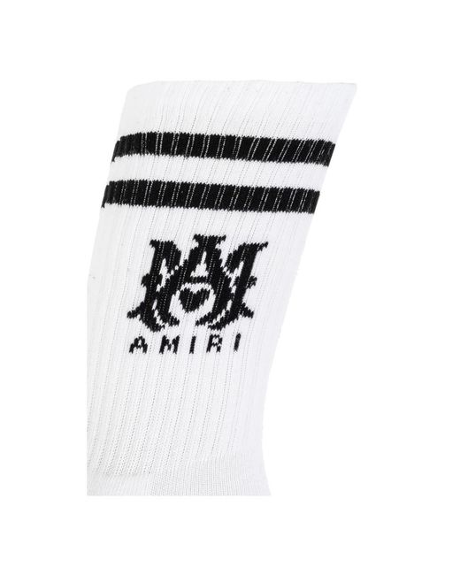 Amiri White Socks for men