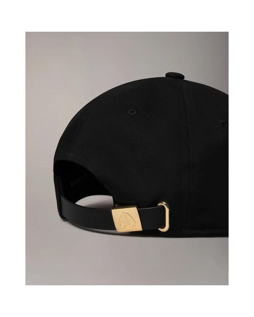Moose Knuckles Logo Icon Cap in Black für Herren