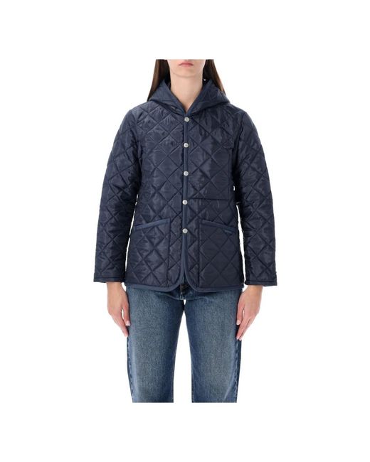 Comme des Garçons Blue Winter Jackets