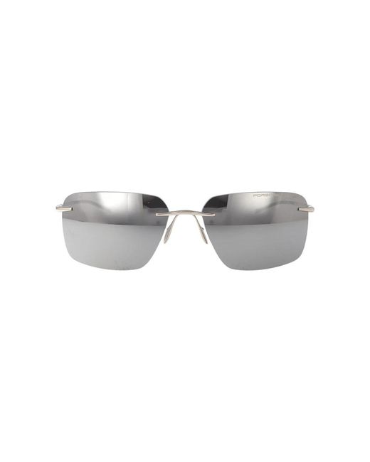 Porsche Design Gray Sunglasses