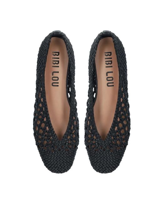 Bibi Lou Black Ballerina Shoes