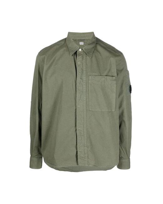 C P Company Green Casual Shirts for men