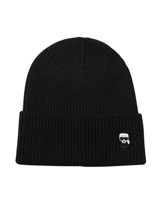 Beanies di Karl Lagerfeld in Black