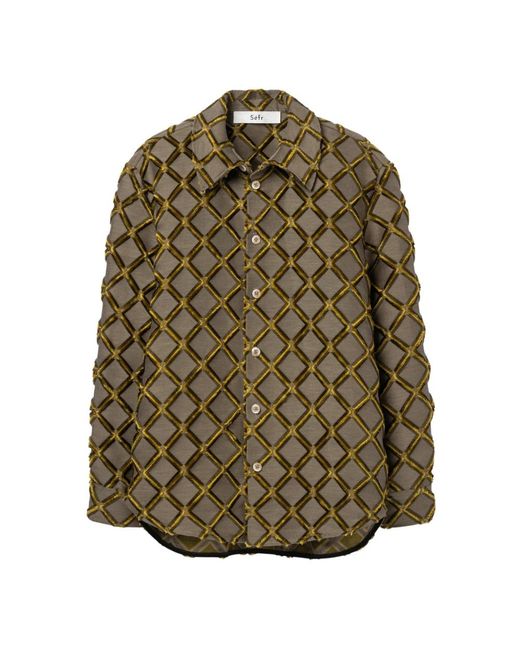Séfr Green Casual Shirts for men