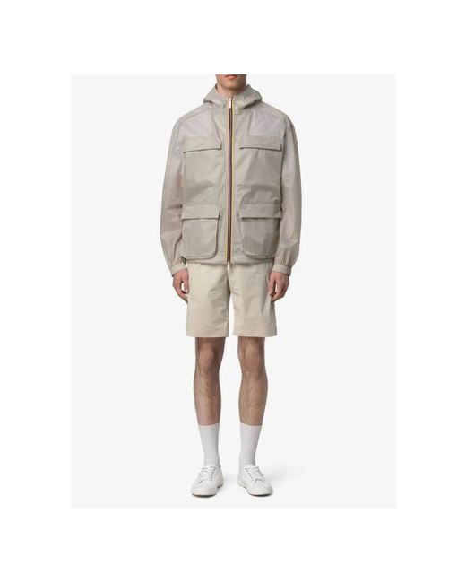 Light Jackets K-Way de hombre de color Gray
