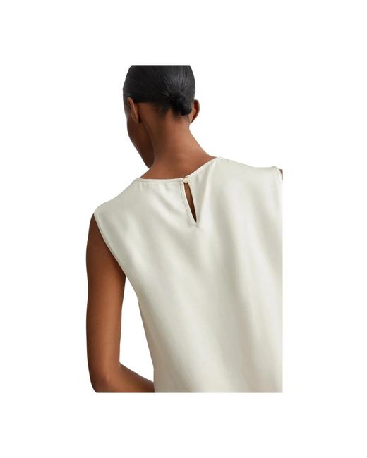 Liu Jo White Sleeveless Tops