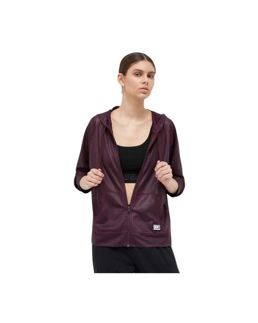 Zip-Throughs di DKNY in Purple