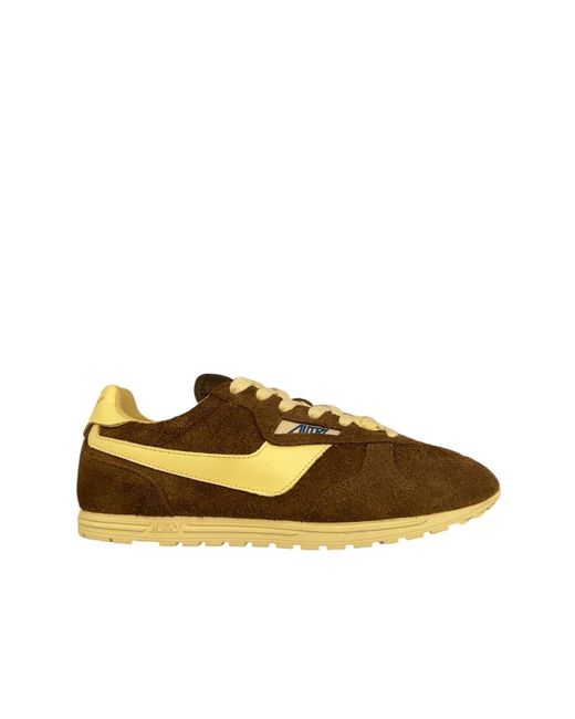 Autry Yellow Sneakers