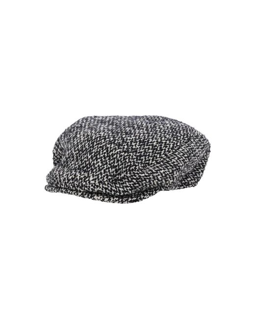 Dolce & Gabbana Grauer Wollmischung Kurzrandhut in Gray für Herren