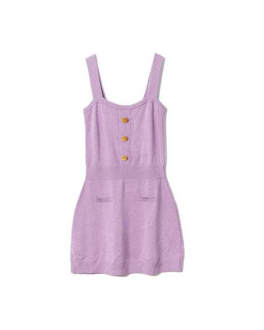 Viktor & Rolf Purple Knitted Dresses