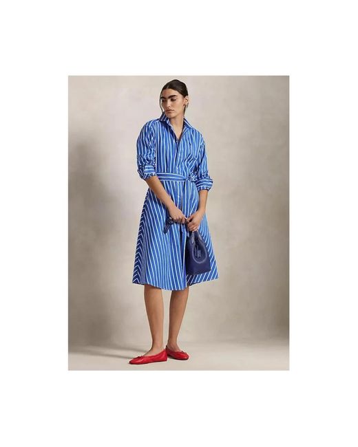 Polo Ralph Lauren Blue Shirt Dresses