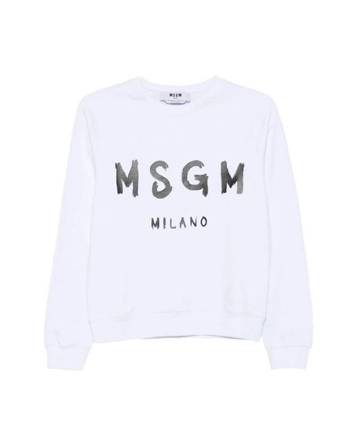 Sweatshirts MSGM en coloris White
