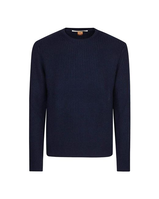 Round-Neck Knitwear hindustrie pour homme en coloris Blue