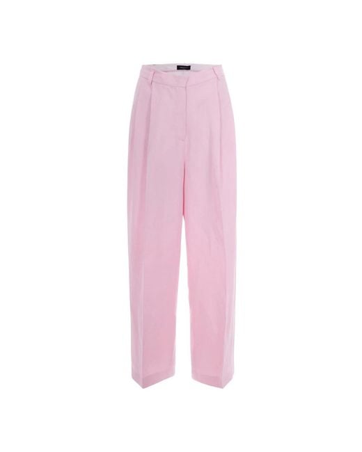 Fabiana Filippi Pink Wide Trousers