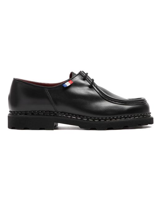 Shoes > flats > laced shoes Paraboot pour homme en coloris Black